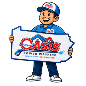 Oasis Power Washing holding Pennsylvania